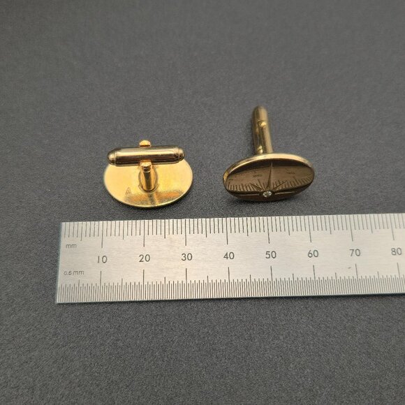 Crystal Star Men's Cuff Links A6339 - Picture 6 of 7